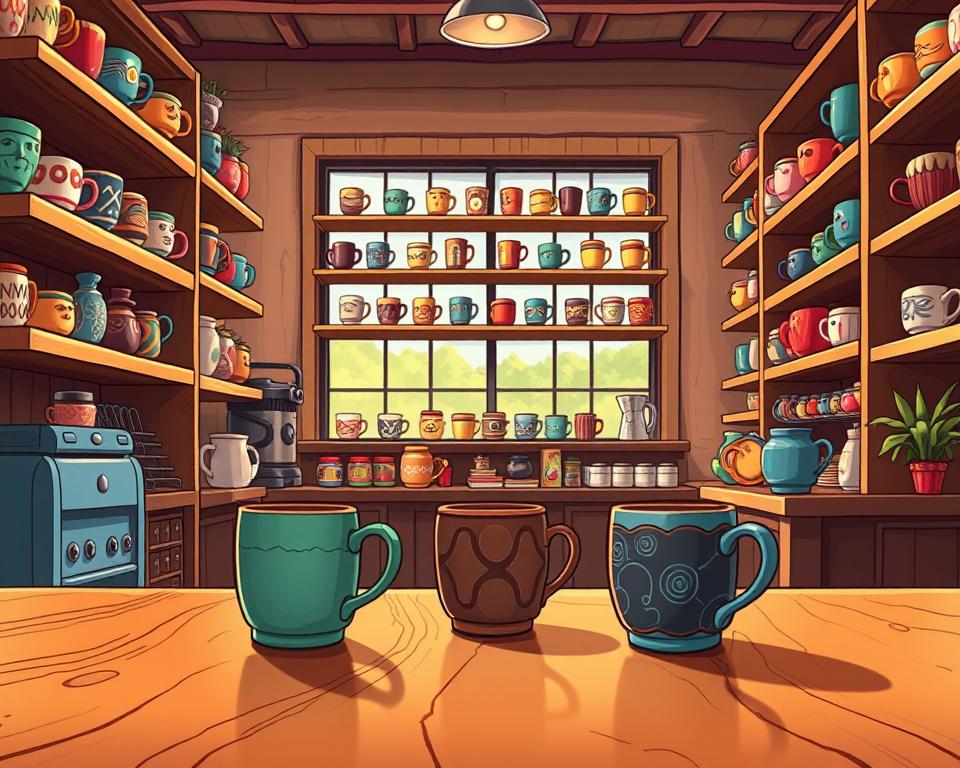 coffee cups shop